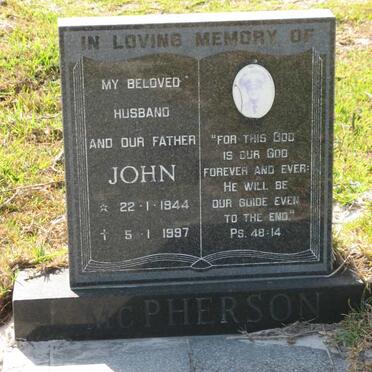 McPHERSON John 1944-1997