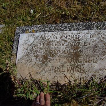 MARNEWICK Daisy Florence nee RADEMEYER 