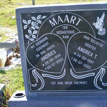 MAART Andries 1956-2003 :: MAART Andrea T. 1997-2003