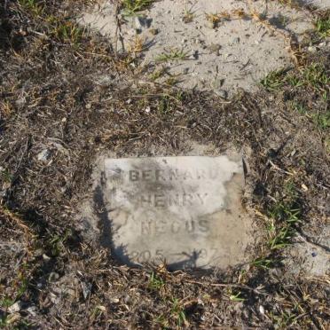 NEGUS Bernard Henry 1905-1973