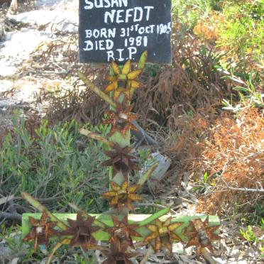 NEFDT Susan 1905-1981