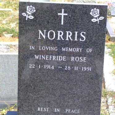 NORRIS Winefride Rose 1914-1991
