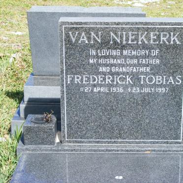 NIEKERK Frederick Tobias, van 1936-1997
