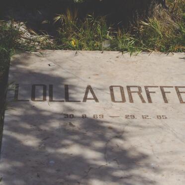 ORFFER Lolla 1969-1985
