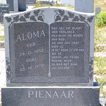 PIENAAR Aloma 1952-1970