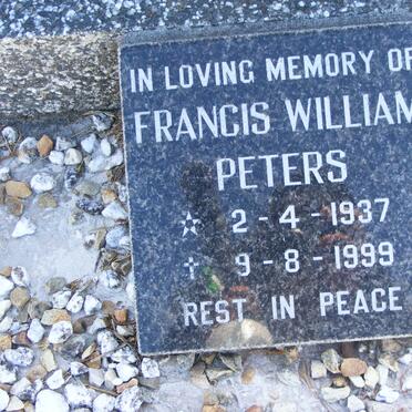 PETERS Francis William 1937-1999
