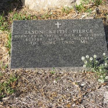 PIERCE Jason Keith 1976-1980