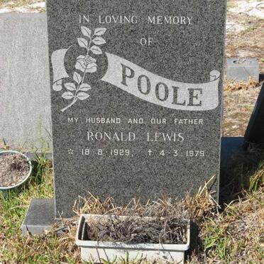 POOLE Ronald Lewis 1929-1979 :: HOPE Victor 1930-1979