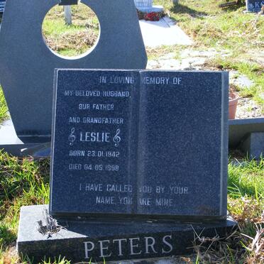 PETERS Leslie 1942-1998