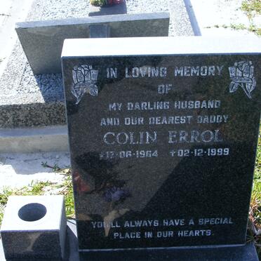 PILLAY Collin Errol 1964-1999