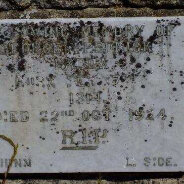 PADUA George Fredrick 1914-1924