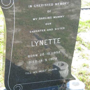RYKLIEF Lynette 1952-1978