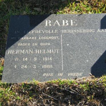 RABE Herman Helmut 1914-1981