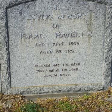 RAVELLS Isaac -1945