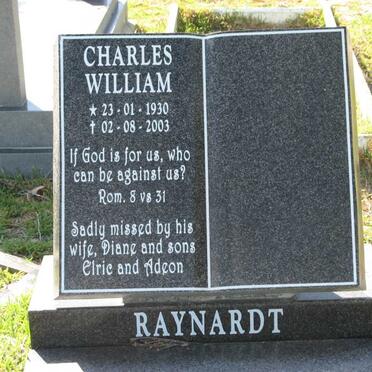 RAYNARDT Charles William 1930-2003