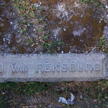 RENSBURG D., van