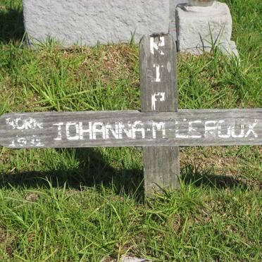 ROUX Johanna M., le 19??-2001