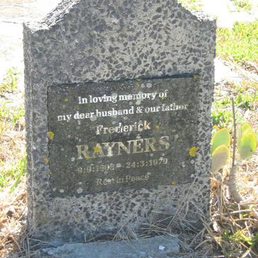 RAYNERS Frederick 1908-1979