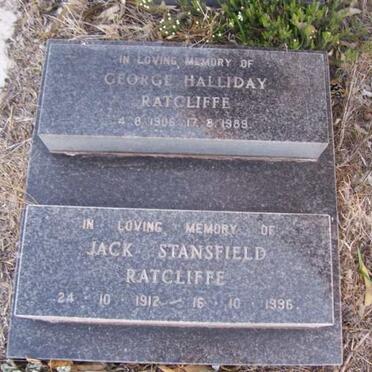RATCLIFFE George Halliday 1906-1989 :: RATCLIFFE Jack Stansfield 1912-1996