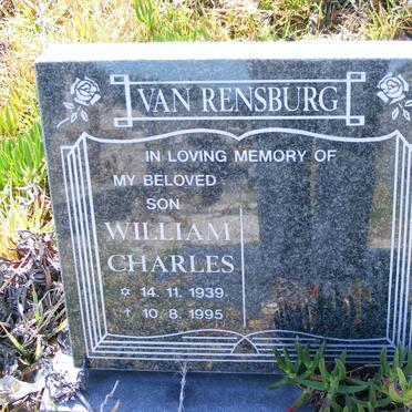RENSBURG William Charles, van 1939-1995