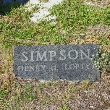 SIMPSON Henry H.