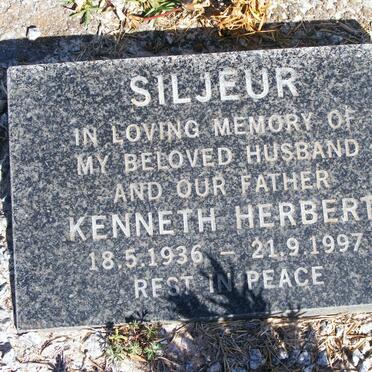 SILJEUR Kenneth Herbert 1936-1997
