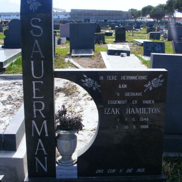 SAUERMAN Izak Hamilton 1946-1986