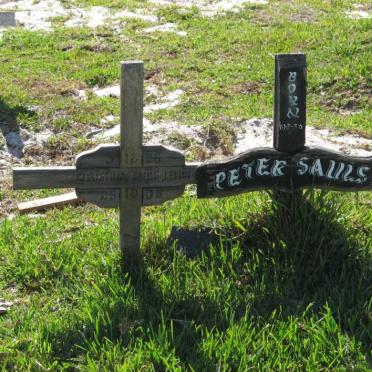 SAULS Peter 1936- &amp; Christina LEWIN 1936-2005
