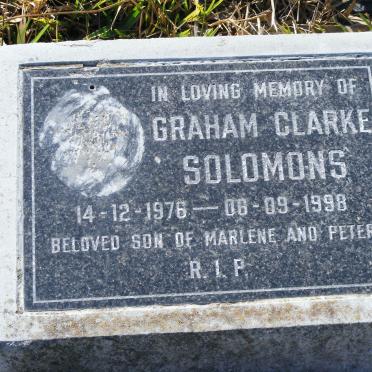 SOLOMONS Graham Clarke 1976-1998