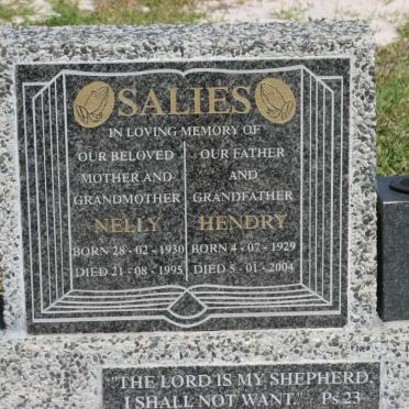 SALIES Hendry 1929-2004 &amp; Nelly 1930-1995
