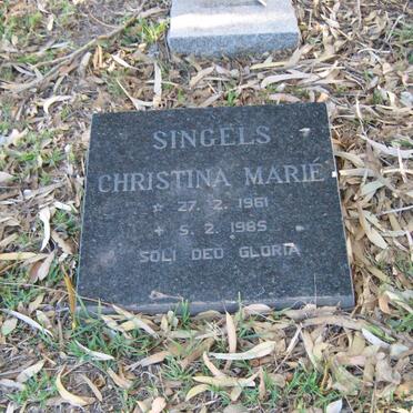 SINGELS Christina Marie 1961-1985