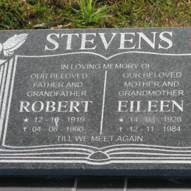 STEVENS Robert 1919-1990 &amp; Eileen 1926-1984