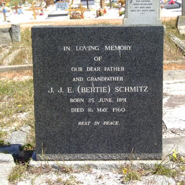 SCHMITZ J.J.E. 1891-1960