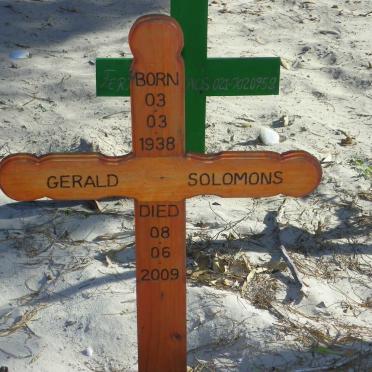 SOLOMONS Gerald 1938-2009
