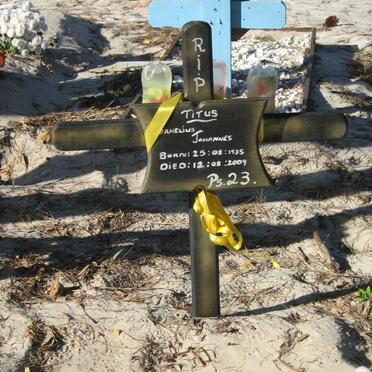 TITUS Cornelius Johannes 1935-2009