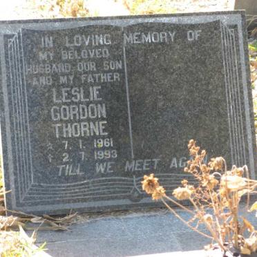 THORNE Leslie Gordon 1961-1993