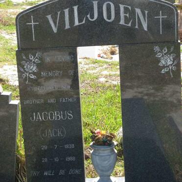 VILJOEN Jacobus 1938-1988