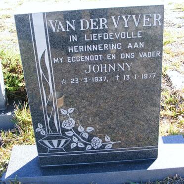 VYVER Johnny, van der 1937-1977