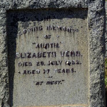 VENN Elizabeth -1922