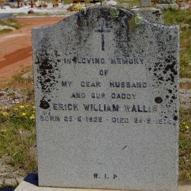 WALLIS Erick William 1926-1974