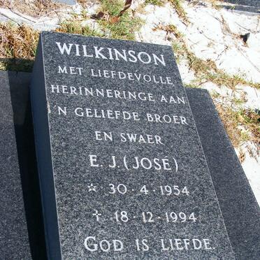 WILKINSON E.J. 1954-1994
