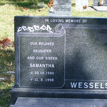 WESSELS Samantha 1980-1998