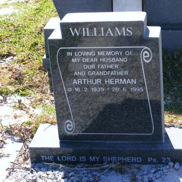 WILLIAMS Arthur Herman 1939-1995
