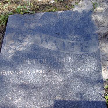 WAITE Peter John 1935-1976