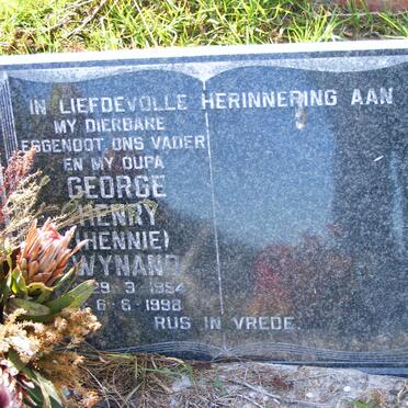 WYNAND George Henry 1954-1998