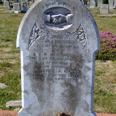 WESTHUIZEN A.C.W., van der 1830-1908 :: VAN D. WESTHUIZEN Daniel J. 1842-1903 :: MENIGO Elizabeth J. 1872-1917