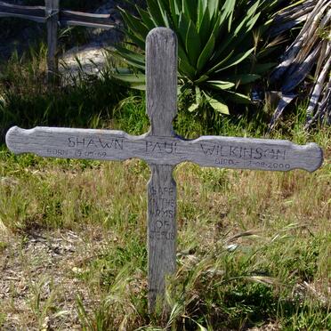 WILKINSON Shawn Paul 1969-2000