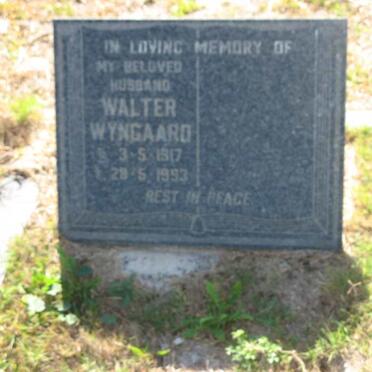 WYNGAARD Walter 1917-1993