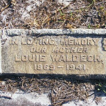 WALDECK Louie 1869-1941