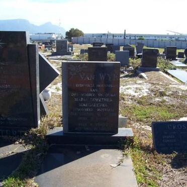 WYK Maria Dorethea Magdelena, van